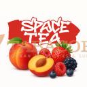 Безтабачная смесь Space Tea Peach Berry sky (Персик, ягоды) 250 гр. Фото.